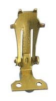 Show Clip, Raw Brass Show Clip, Raw Brass
